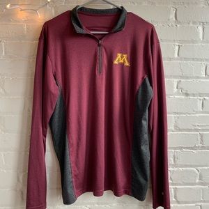 University of Minnesota Dri-Fit Quarter Zip